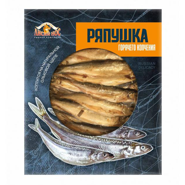 

Ряпушка Лисий нос горячего копчения