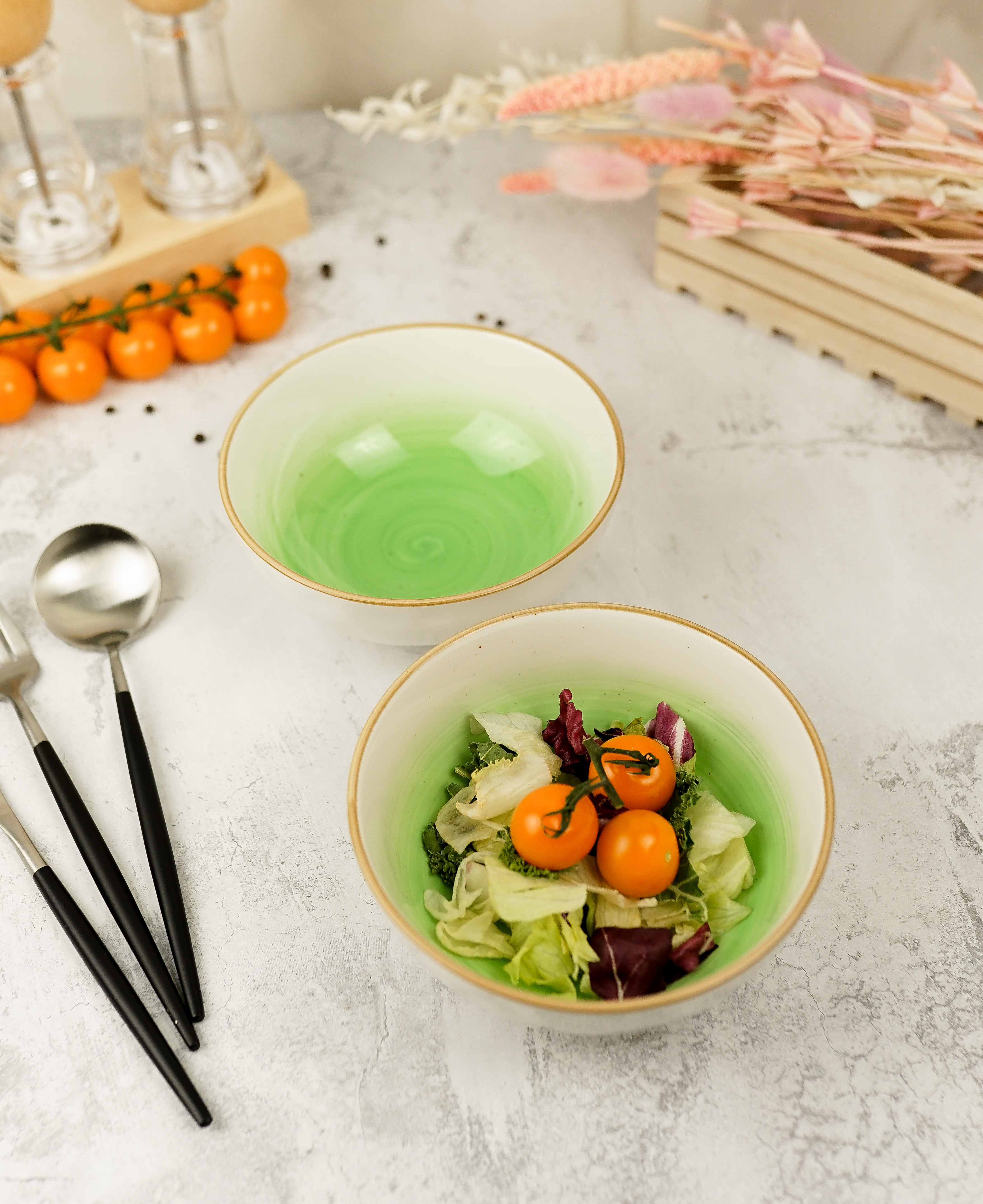 

Салатник P.L. Proff Cuisine The Sun Eco 360 мл зеленый 2шт.
