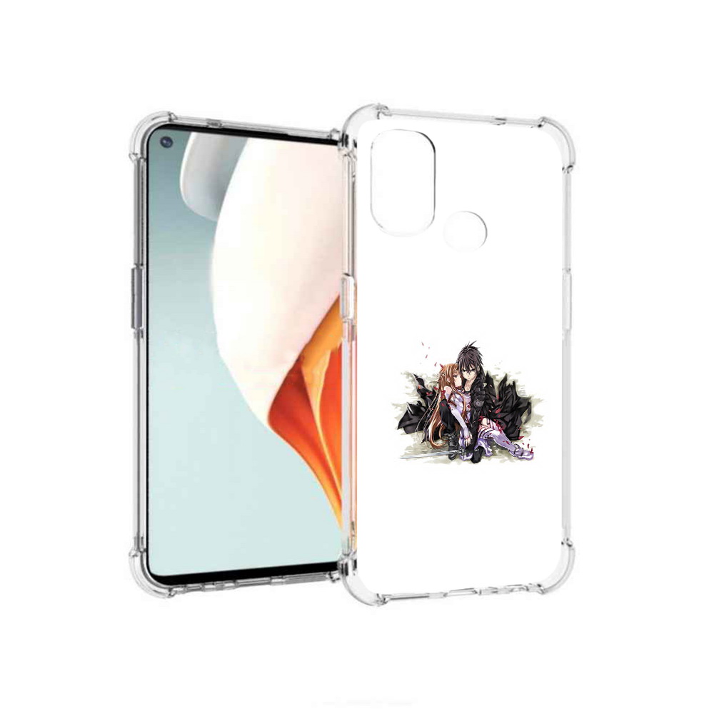 

Чехол MyPads Tocco для OnePlus Nord N100 аниме асуна (PT227045.141.222), Прозрачный, Tocco