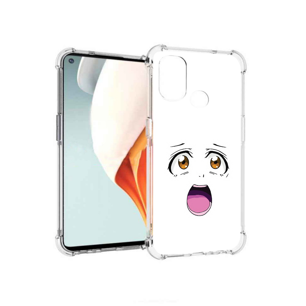 

Чехол MyPads Tocco для OnePlus Nord N100 аниме лицао (PT227045.141.223), Прозрачный, Tocco