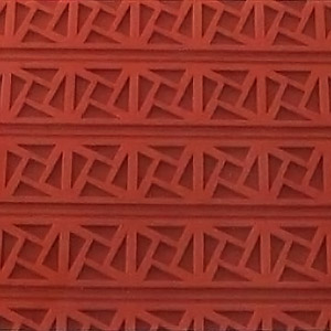 фото Коврик силиконовый трафарет 3d орнамент (600х400 мм, квадрат греческий) silikomart