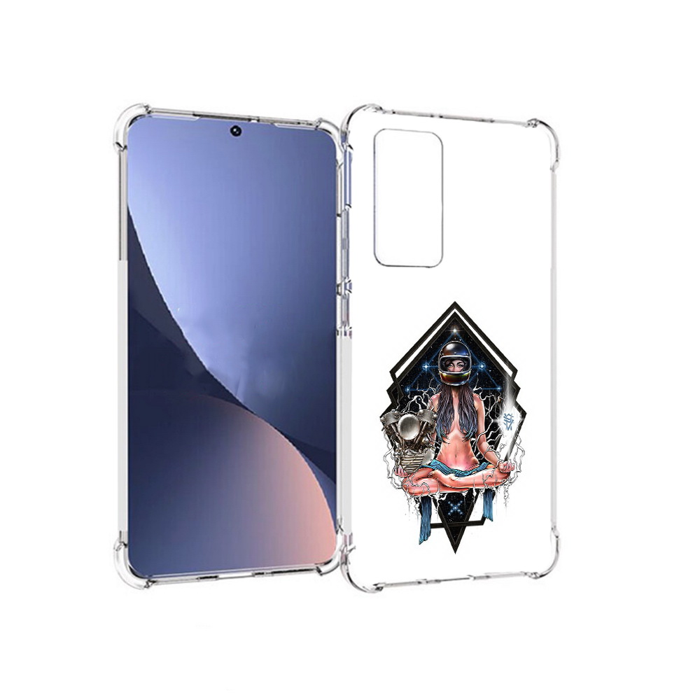 

Чехол MyPads Tocco для Xiaomi 12 красивая девушка в шлеме (PT226952.288.406), Прозрачный, Tocco