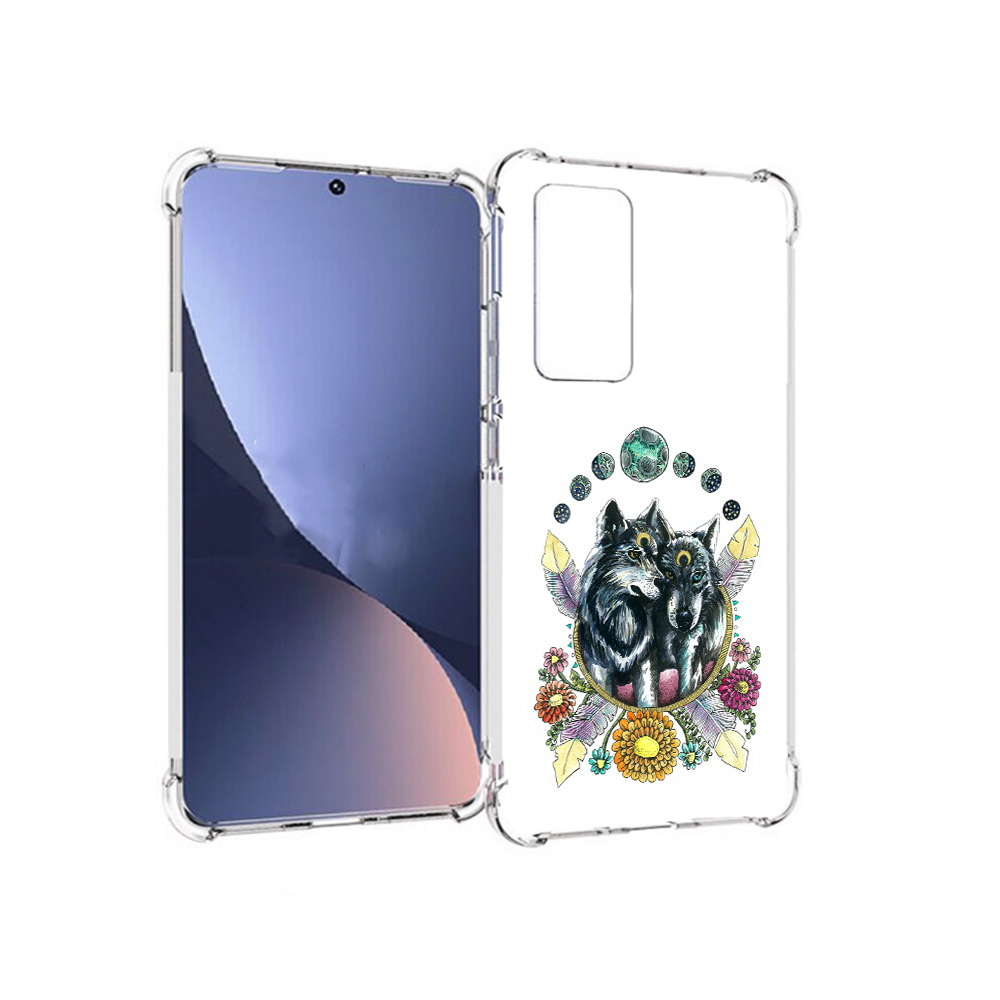 

Чехол MyPads Tocco для Xiaomi 12 красивые волки абстракция (PT226952.288.408), Прозрачный, Tocco