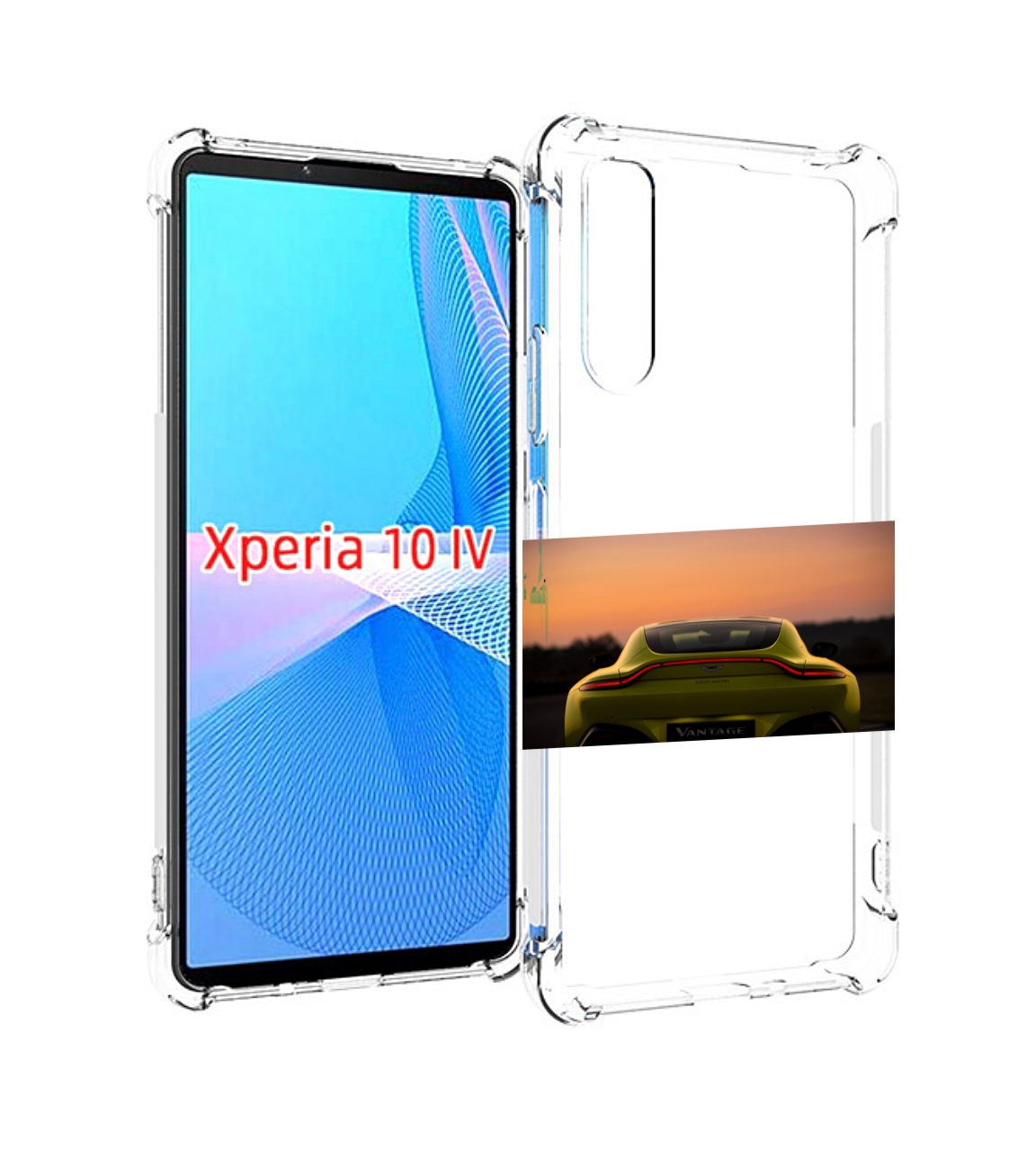 

Чехол MyPads aston martin для Sony Xperia 10 IV (10-4), Прозрачный, Tocco