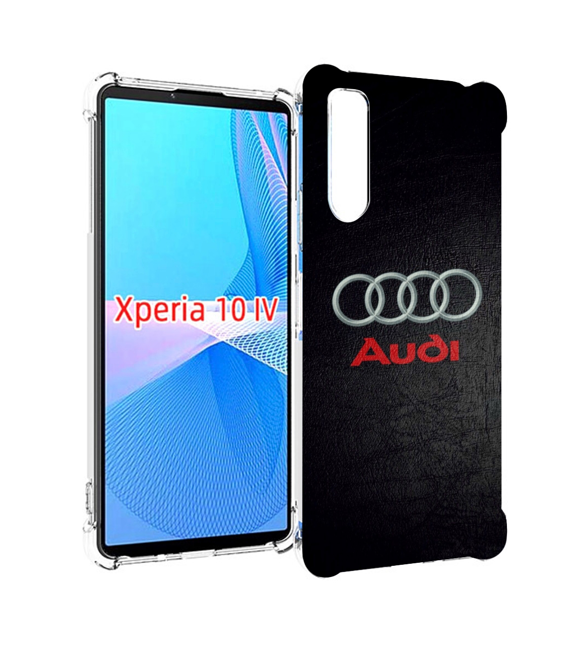 

Чехол MyPads audi 6 мужской для Sony Xperia 10 IV (10-4), Прозрачный, Tocco