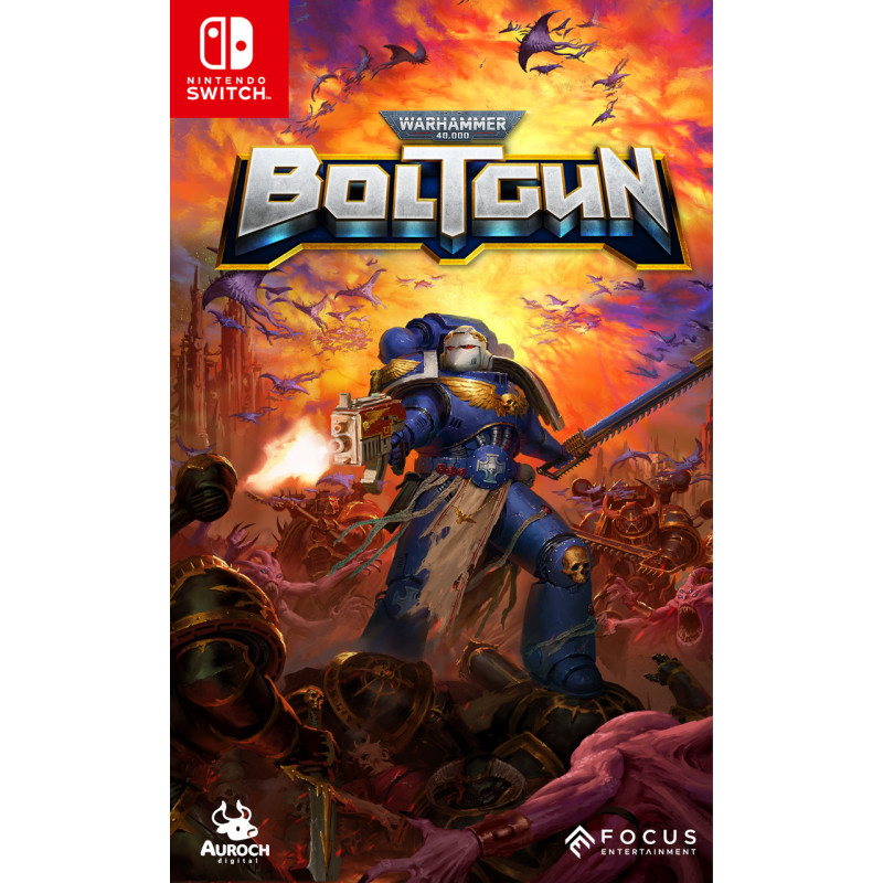 Игра Warhammer 40,000: Boltgun (Nintendo Switch, русские субтитры)