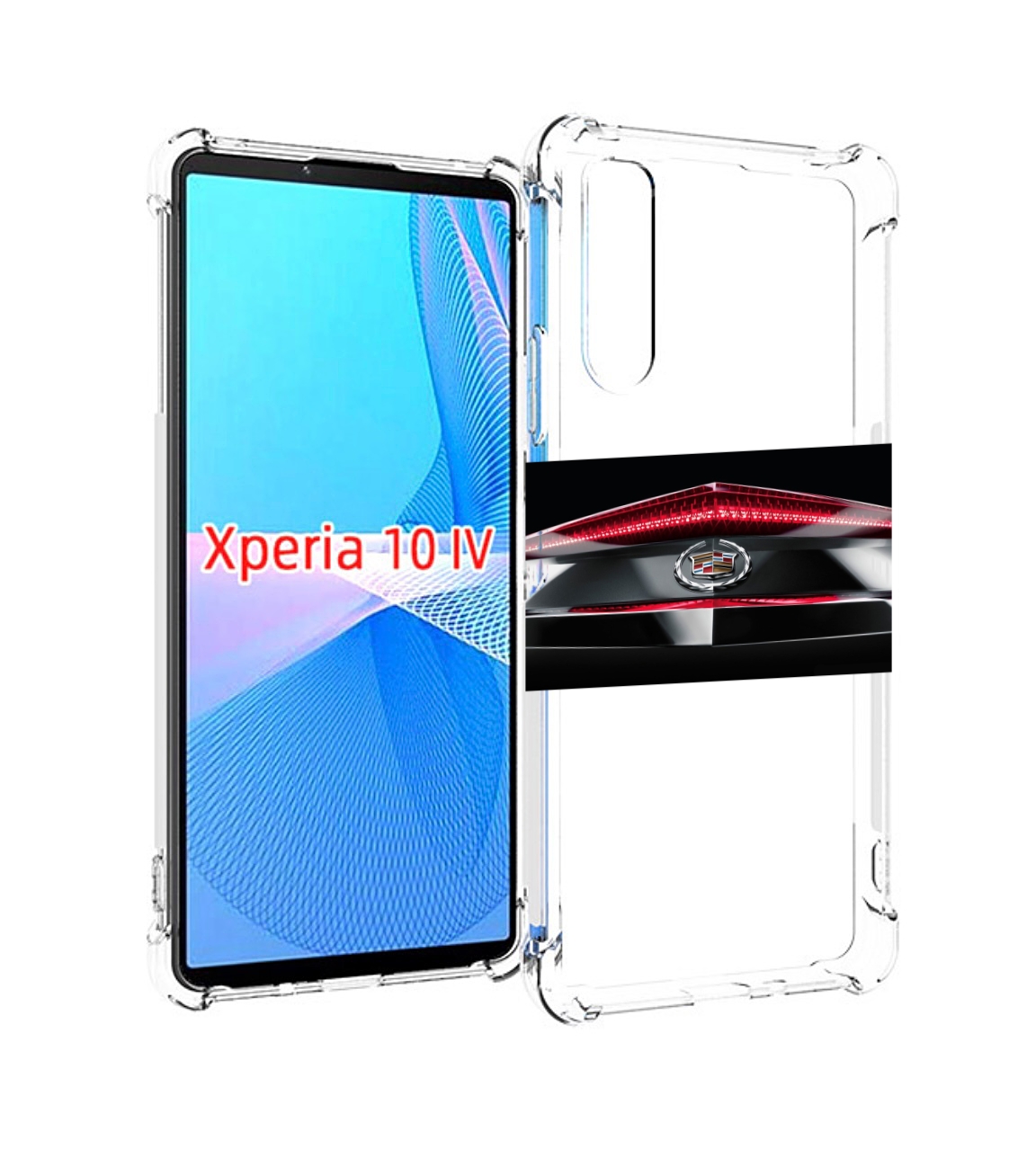

Чехол MyPads cadillac 3 мужской для Sony Xperia 10 IV (10-4), Прозрачный, Tocco