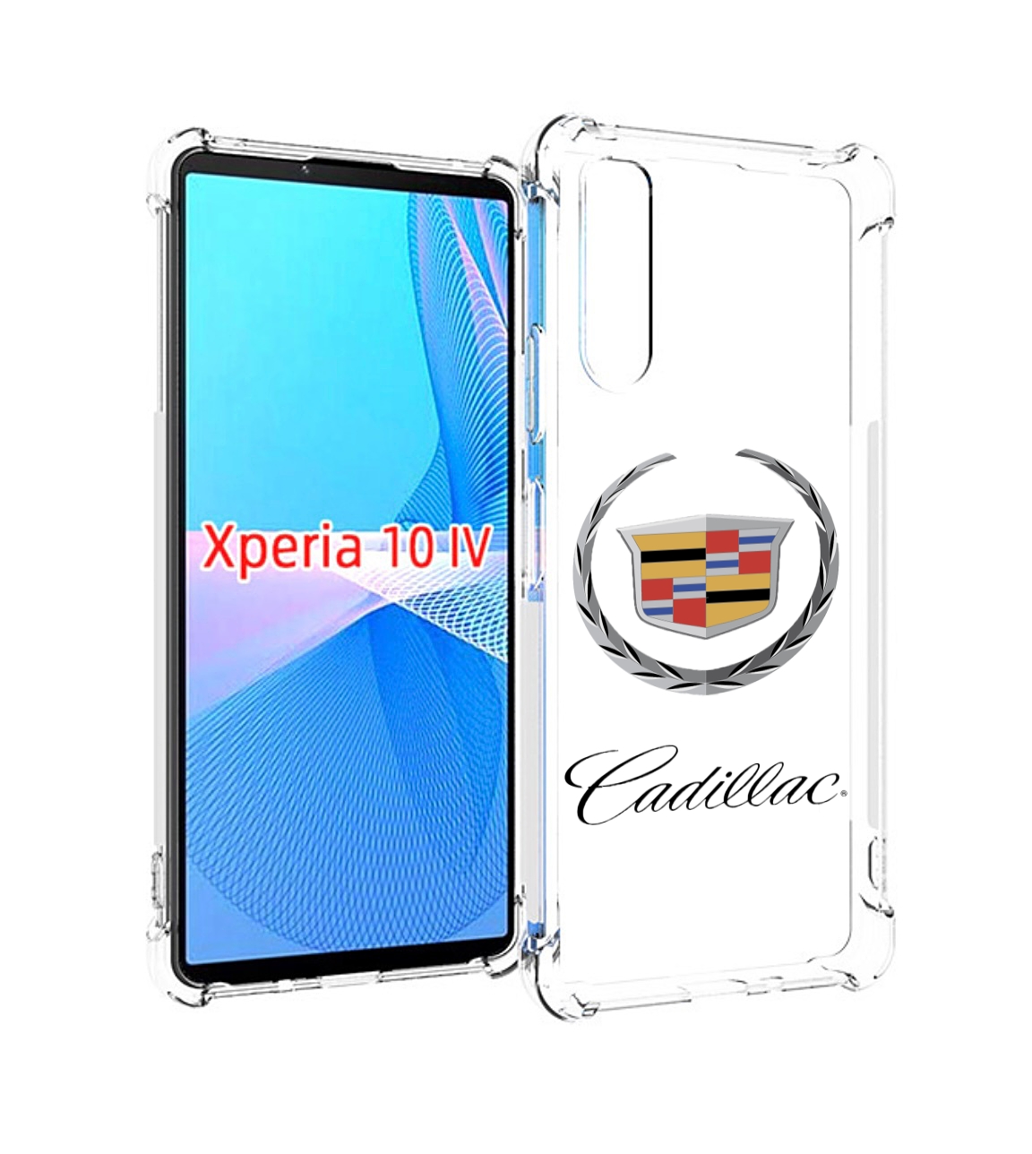 

Чехол MyPads cadillac-4 мужской для Sony Xperia 10 IV (10-4), Прозрачный, Tocco