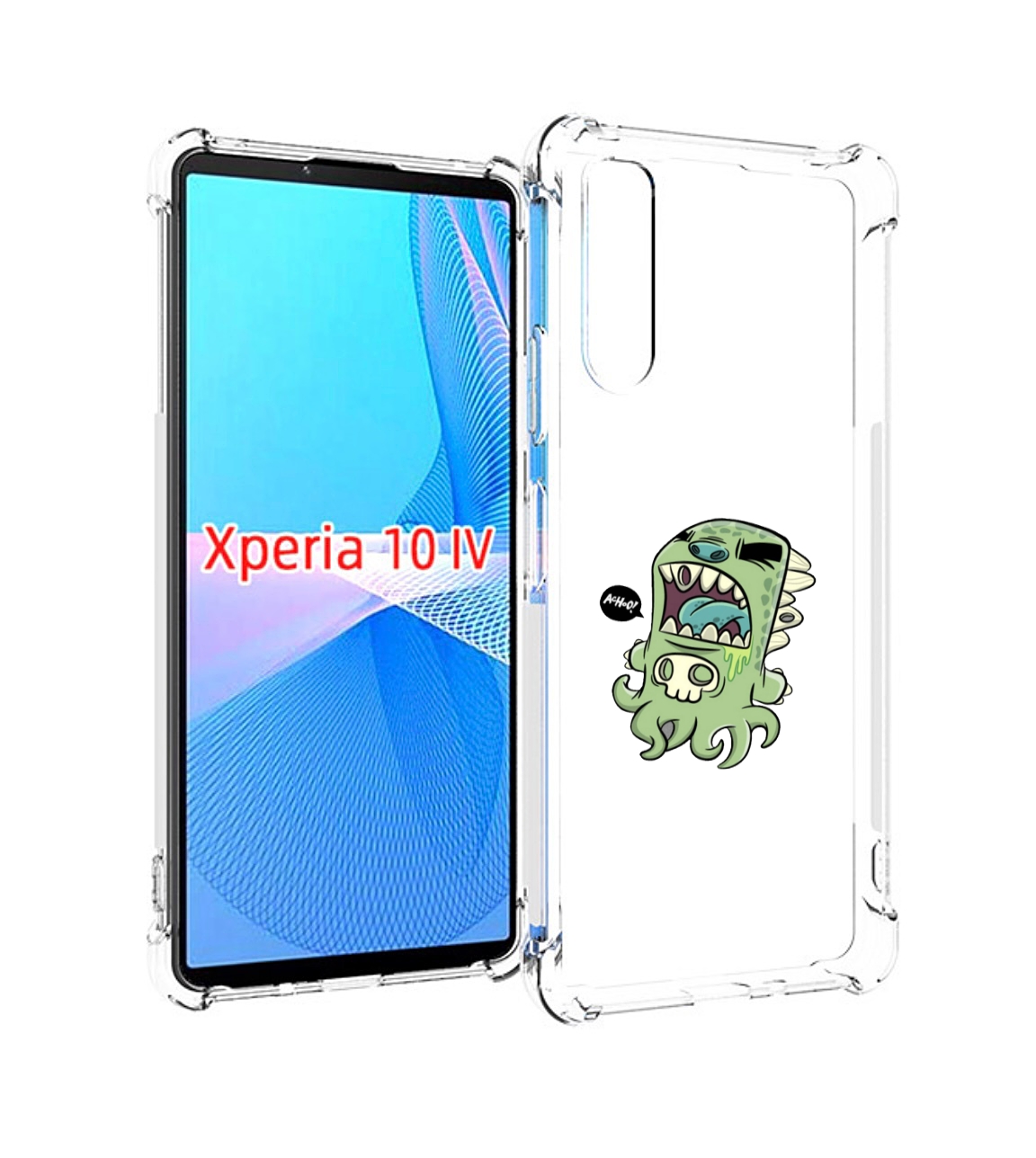 

Чехол MyPads crop для Sony Xperia 10 IV (10-4), Прозрачный, Tocco