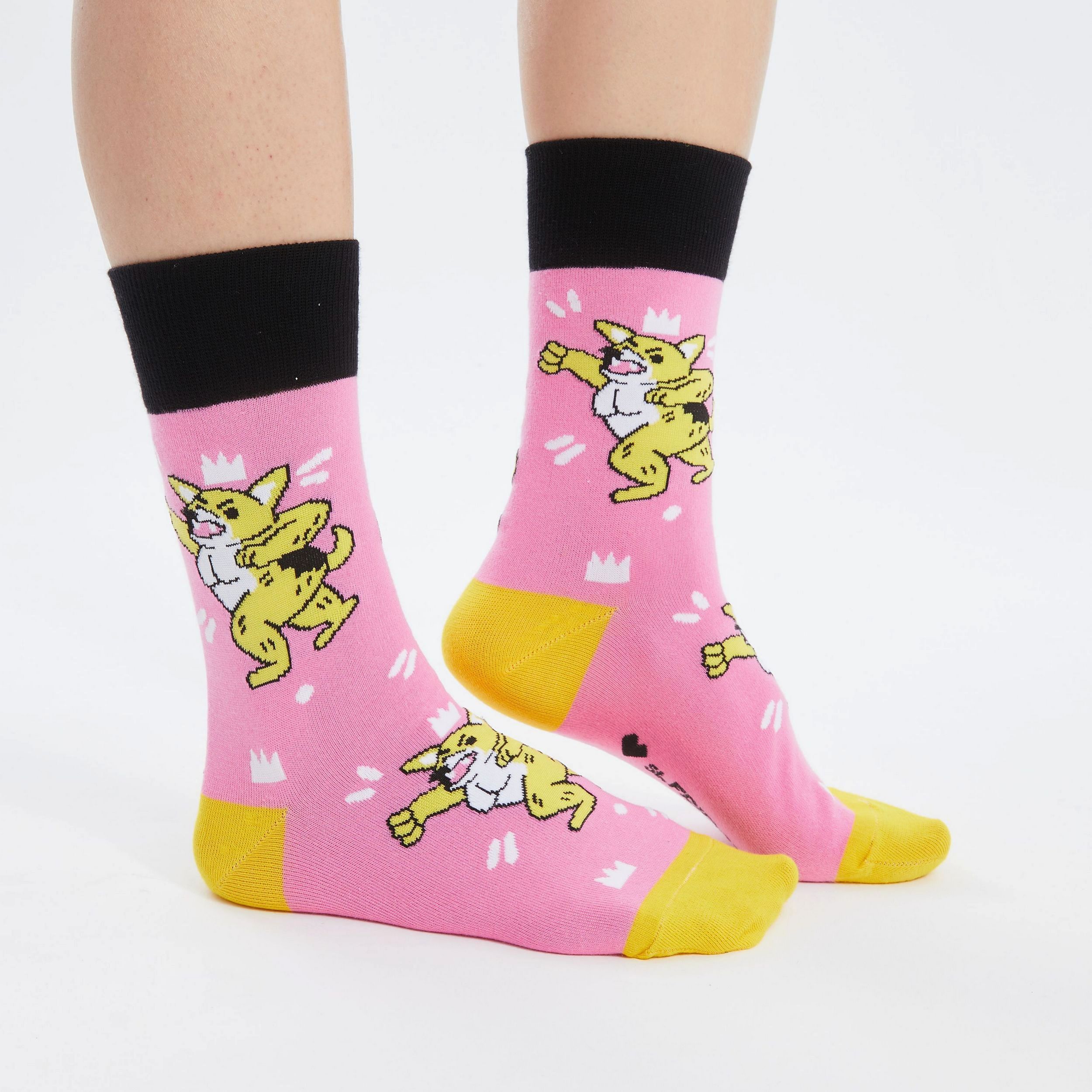 

Носки St. Friday Socks contest21-1107-13 разноцветные, Желтый;розовый, contest21-1107-13