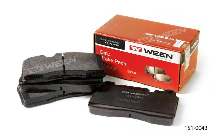 

Тормозные колодки WEEN передние для Audi Q5 8R, A6 4G2,C7,4GC, A6 Allroad 4GH, 4G 151-0043