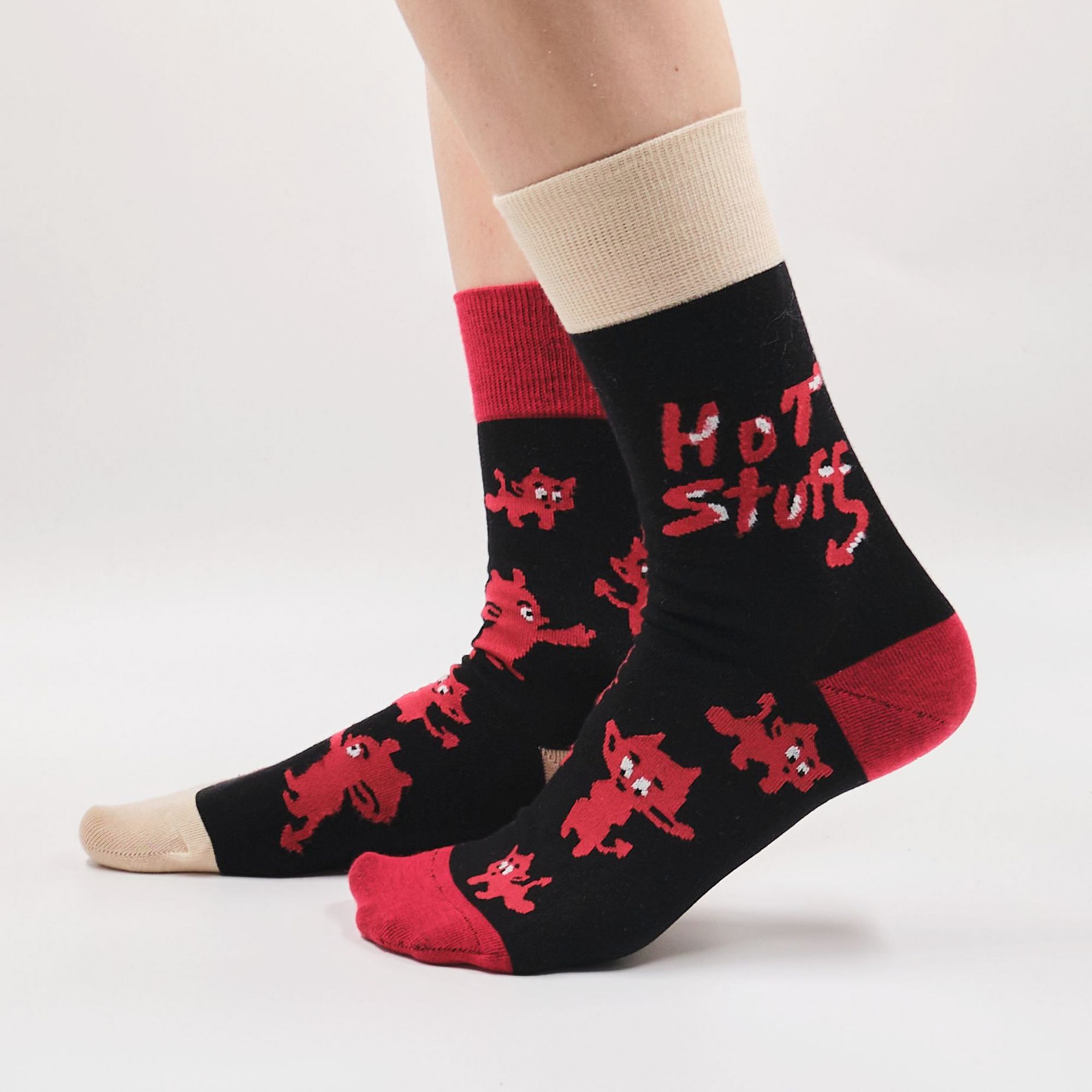 

Носки St. Friday Socks contest21-1114-19 разноцветные, Бежевый;красный;черный, contest21-1114-19
