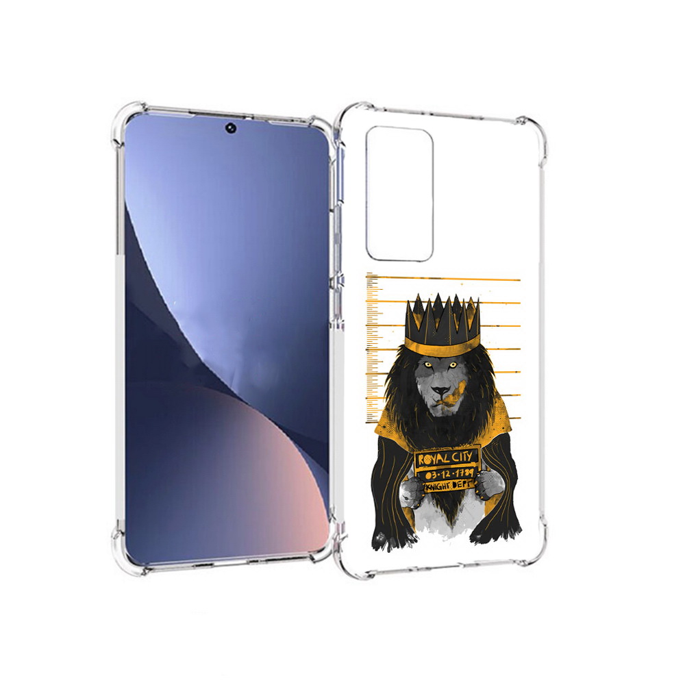 

Чехол MyPads Tocco для Xiaomi 12 лев в законе (PT226952.288.435), Прозрачный, Tocco
