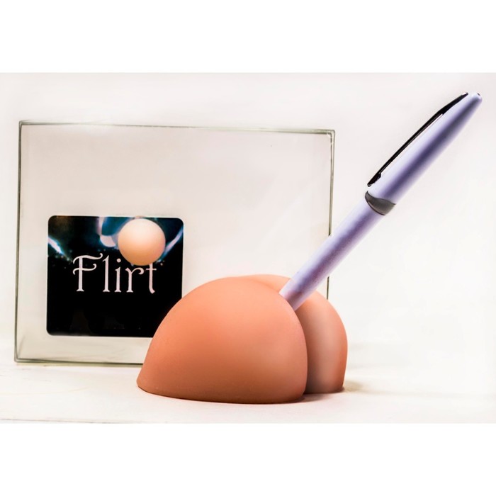 

Сувенир LoveToy "Жопа", подставка для ручки, PVC, телесный, Бежевый