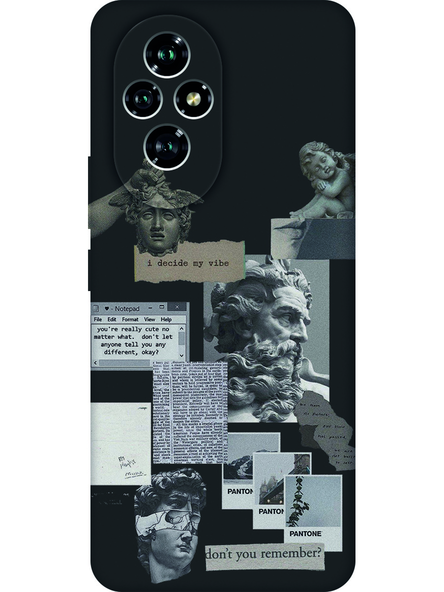 

Силиконовый чехол на Honor 200 с принтом "Античные стикеры" матовый черный, Черный;прозрачный;белый;серый, 783978485