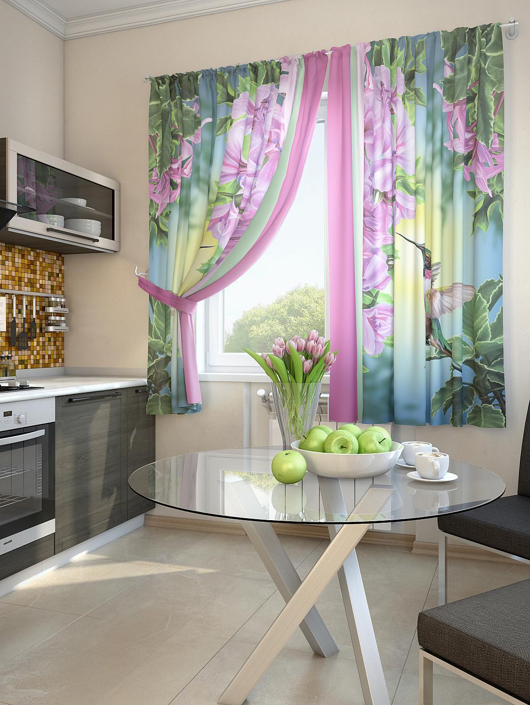

Комплекты штор AT HOME Гарц высота 180 см, ширина 150 см, Зеленый, 920068