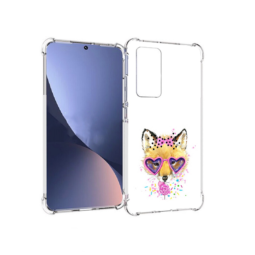 

Чехол MyPads Tocco для Xiaomi 12 лисенок с бантиком (PT226952.288.441), Прозрачный, Tocco