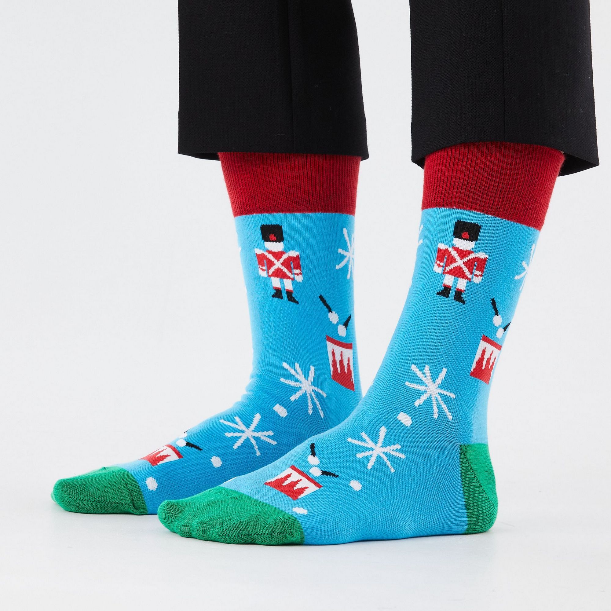 Носки St. Friday Socks NY22-1025-03 голубые 34-37