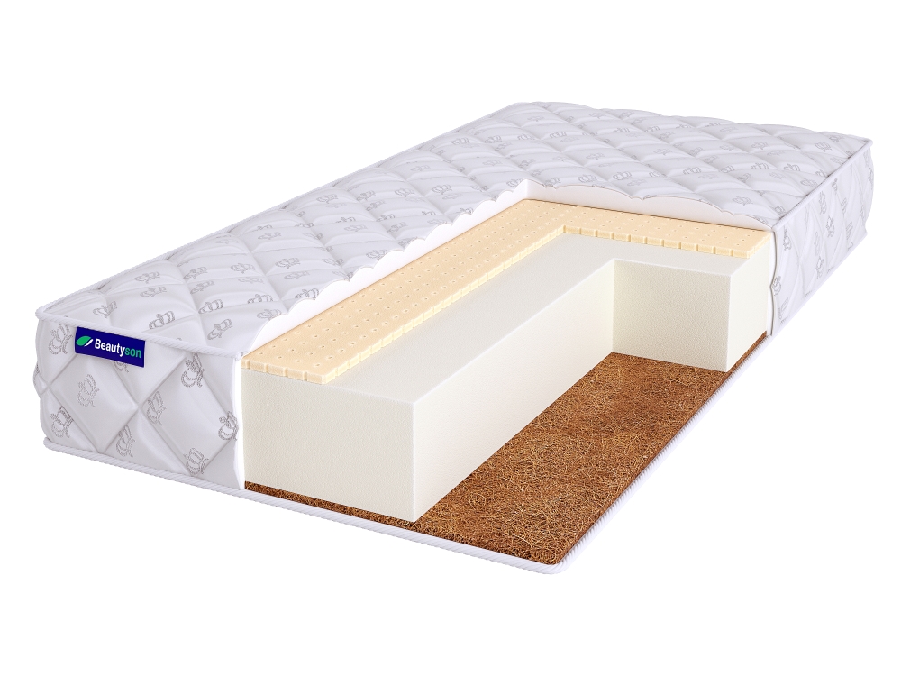 

Матрас Beautyson Roll Foam Hard 14 Balance, 125х155, 16 см, беспружинный, Roll Foam Hard 14 Balance