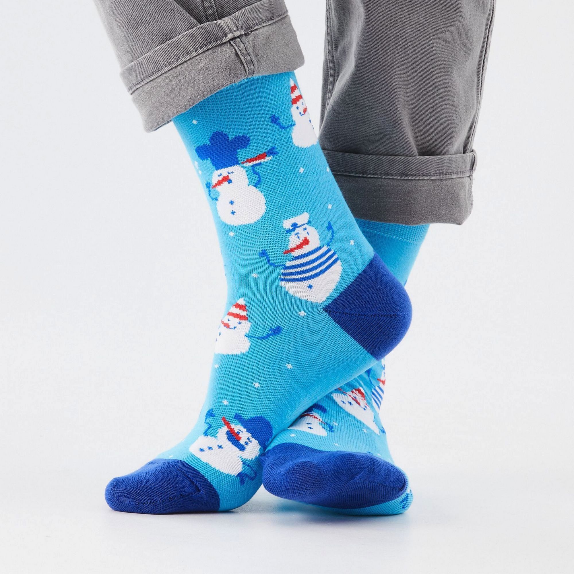 

Носки St. Friday Socks NY22-1037-03 голубые 34-37, NY22-1037-03