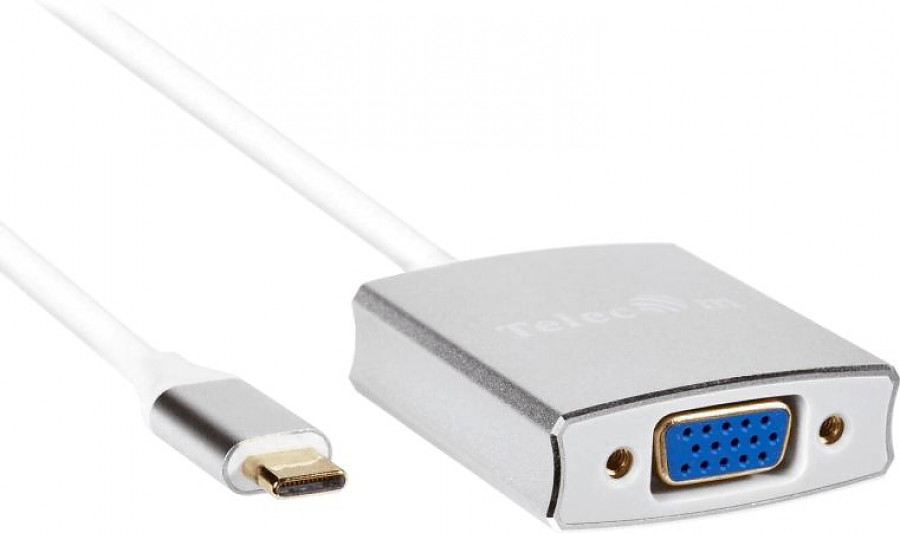 Кабель -адаптер USB3.1 Type-Cm --> VGA(f),Telecom <TUC030