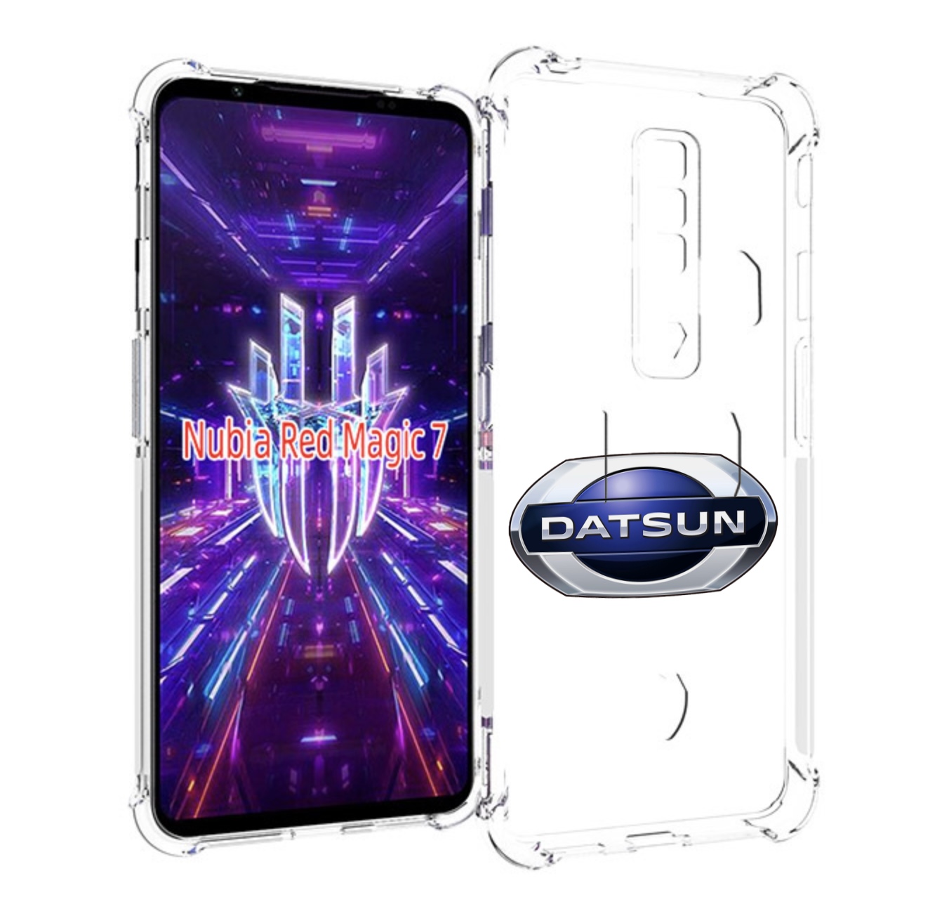 Чехол MyPads datsun мужской для ZTE Nubia Red Magic 7