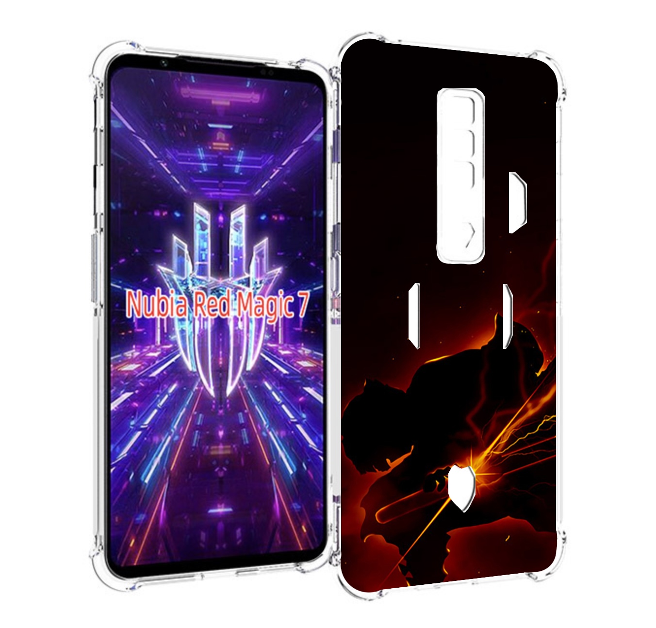 

Чехол MyPads demon-slayer-зеницу для ZTE Nubia Red Magic 7, Прозрачный, Tocco