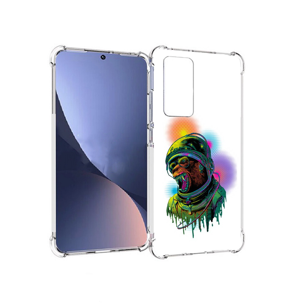 

Чехол MyPads Tocco для Xiaomi 12 медведь космонавт (PT226952.288.466), Прозрачный, Tocco