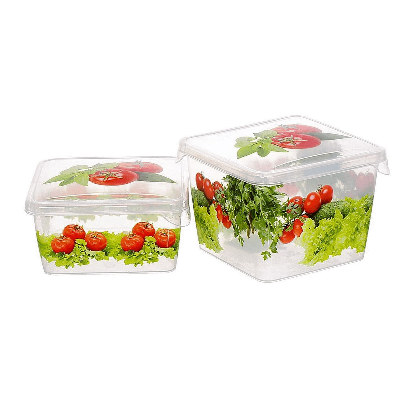 

Емкости Giaretti для продуктов Браво Овощи 2 шт
