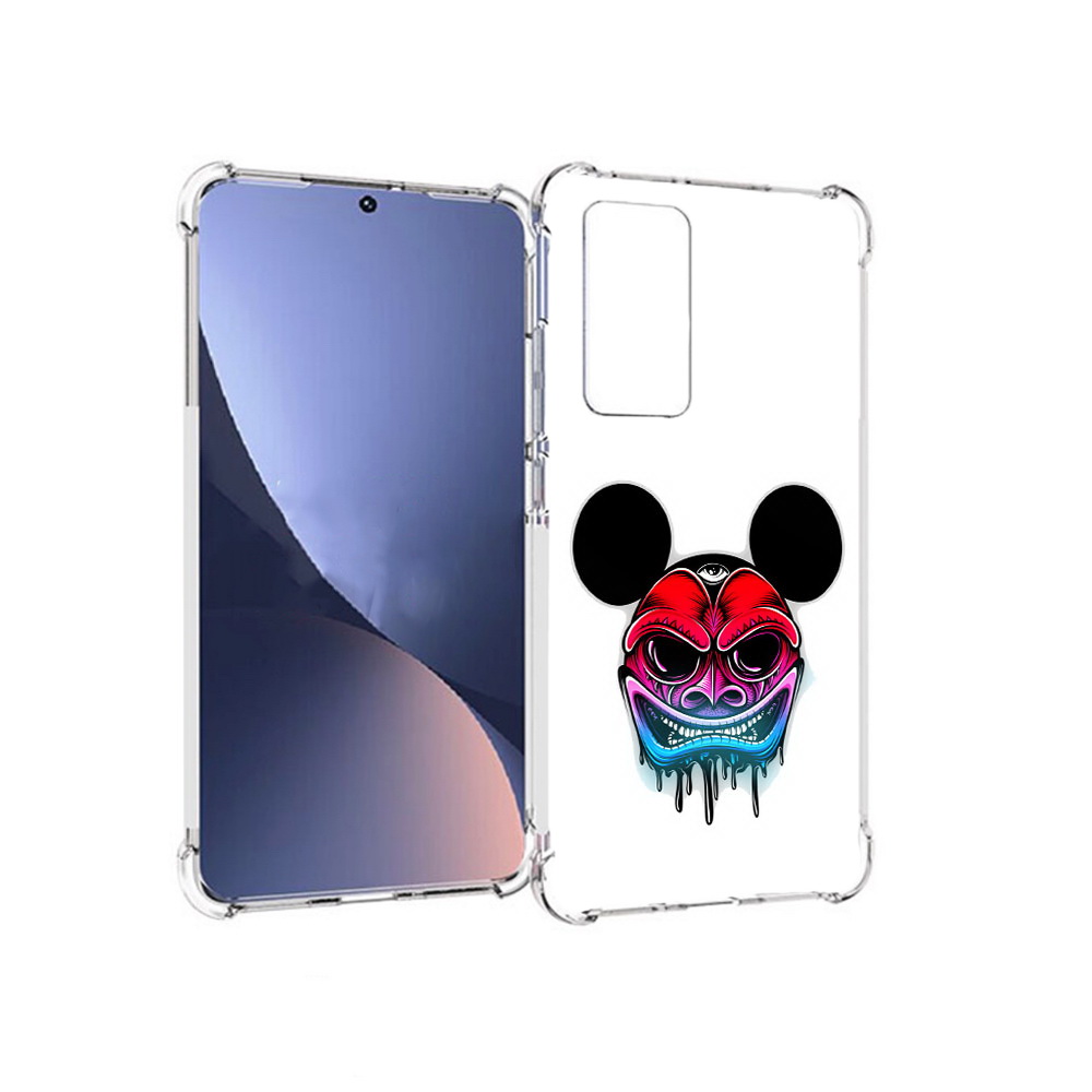 

Чехол MyPads Tocco для Xiaomi 12 микки в маске (PT226952.288.473), Прозрачный, Tocco