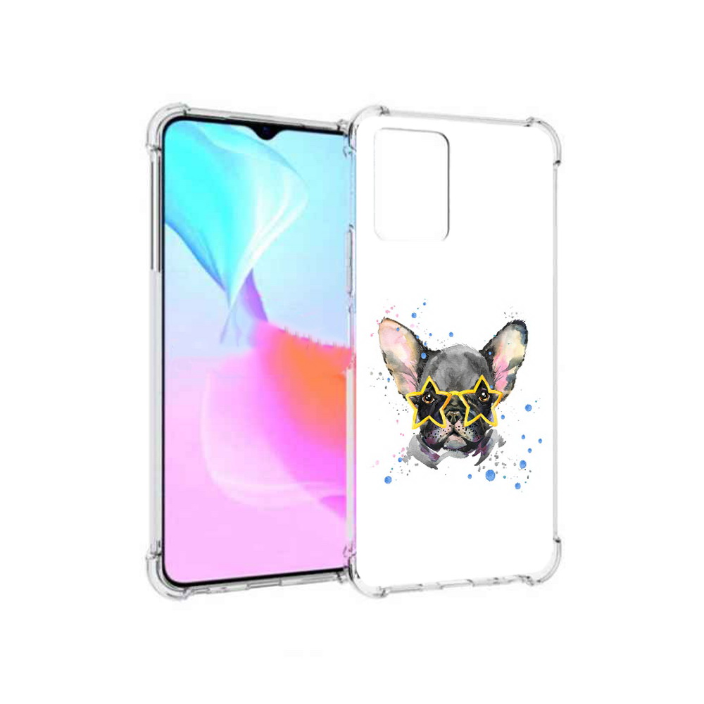 

Чехол MyPads Tocco для Vivo Y33s буля в очках (PT226981.417.252), Прозрачный, Tocco
