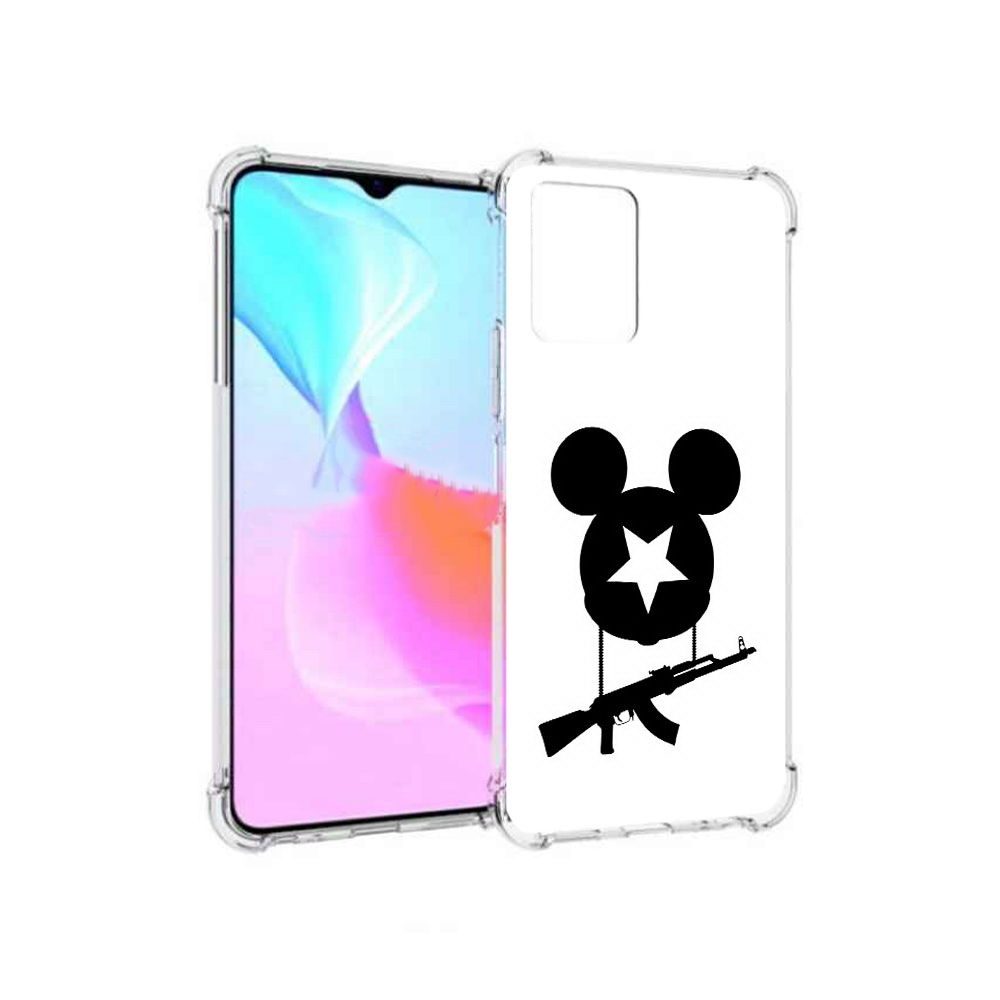 

Чехол MyPads Tocco для Vivo Y33s АК Микки (PT226981.417.26), Прозрачный, Tocco