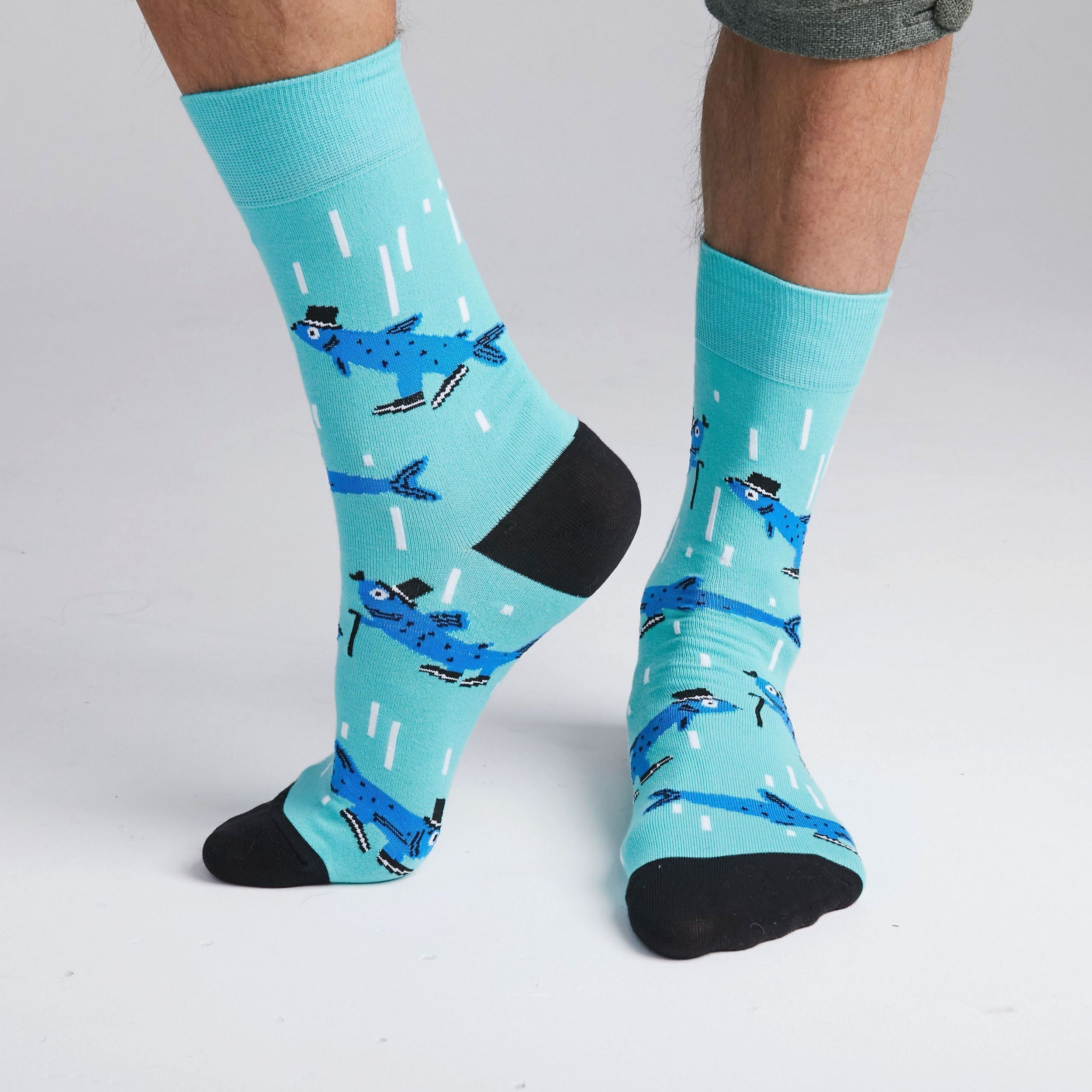 

Носки St. Friday Socks SPB-1005-03 голубые 42-46, SPB-1005-03
