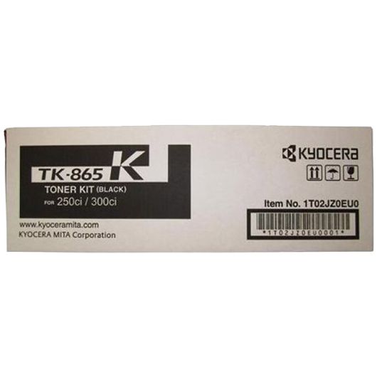 Картридж для лазерного принтера Kyocera TK-865K, черный, оригинал