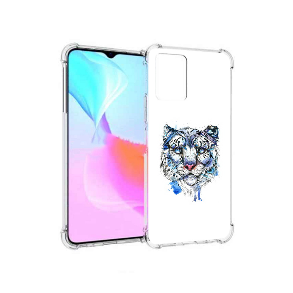 

Чехол MyPads Tocco для Vivo Y33s водяной тигр (PT226981.417.263), Прозрачный, Tocco
