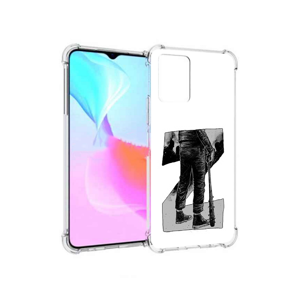 

Чехол MyPads Tocco для Vivo Y33s воин черно белый (PT226981.417.265), Tocco
