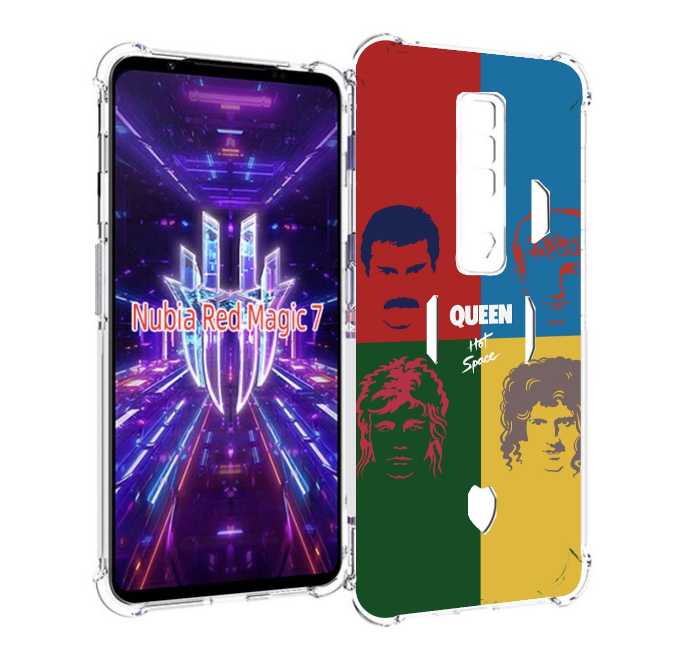

Чехол MyPads hot space queen альбом для ZTE Nubia Red Magic 7, Прозрачный, Tocco
