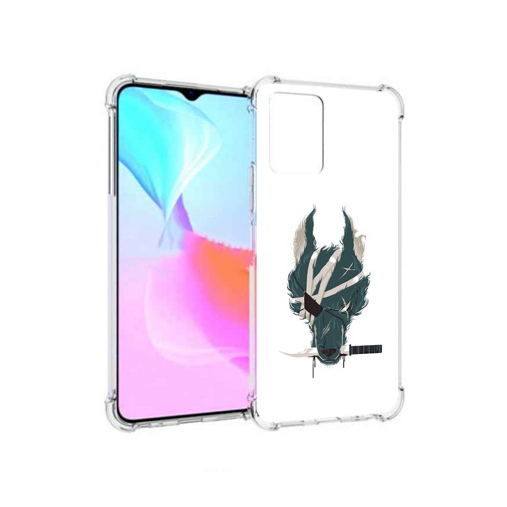 

Чехол MyPads Tocco для Vivo Y33s волк-разбойник (PT226981.417.271), Прозрачный, Tocco
