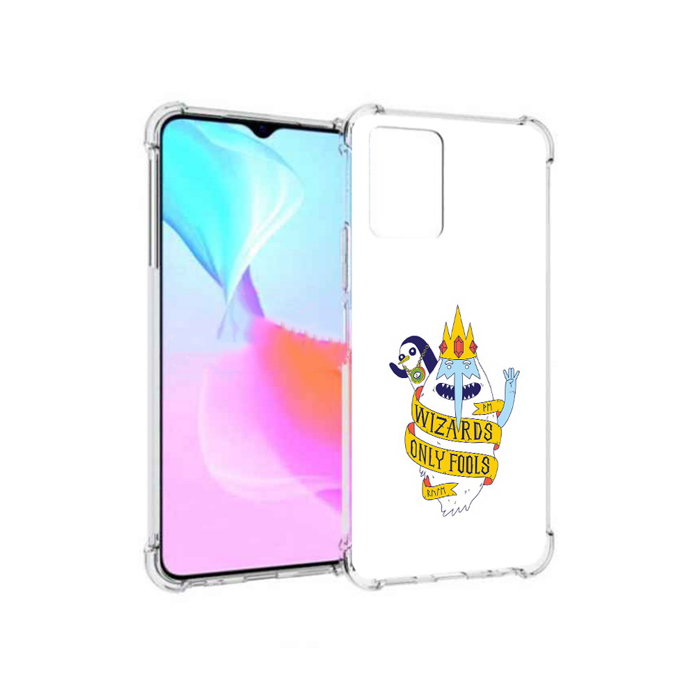 

Чехол MyPads Tocco для Vivo Y33s время приключений снежный король (PT226981.417.278), Прозрачный, Tocco