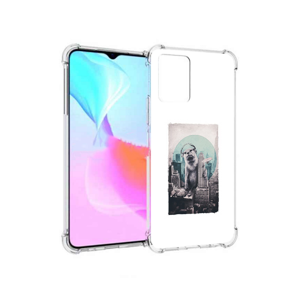 

Чехол MyPads Tocco для Vivo Y33s выдра в городе (PT226981.417.283), Прозрачный, Tocco