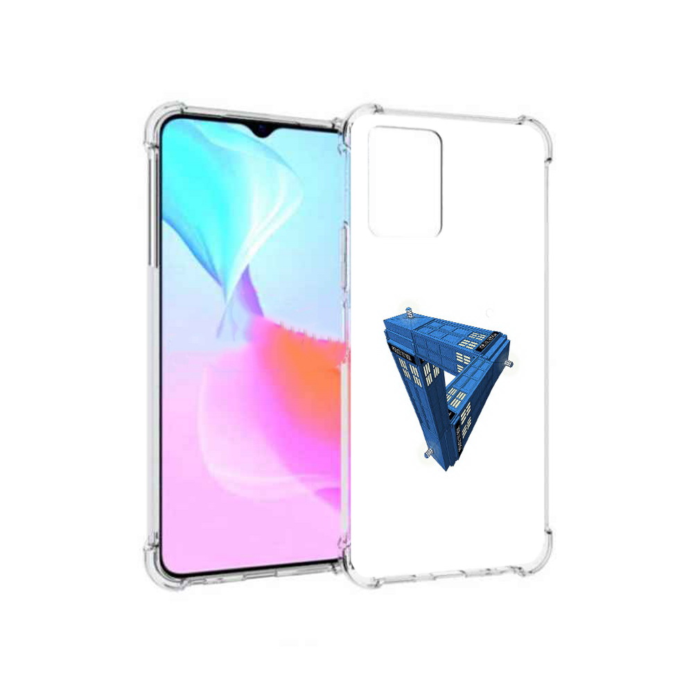 

Чехол MyPads Tocco для Vivo Y33s головолока абстракция (PT226981.417.291), Прозрачный, Tocco