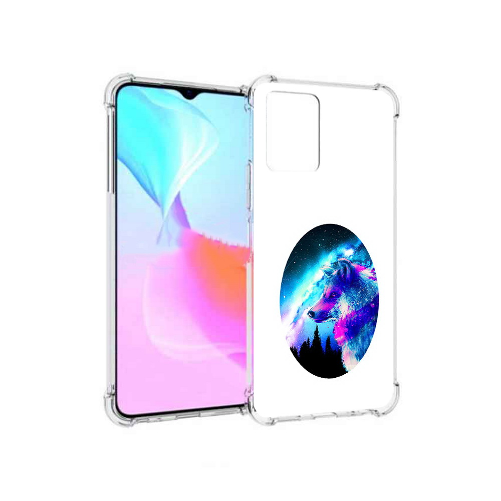 

Чехол MyPads Tocco для Vivo Y33s голубой волк (PT226981.417.293), Прозрачный, Tocco