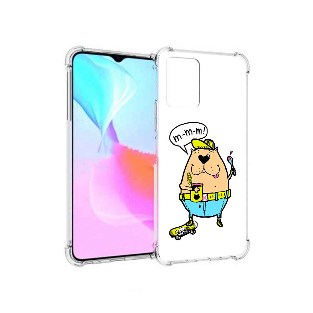 

Чехол MyPads Tocco для Vivo Y33s Бобр (PT226981.417.30), Прозрачный, Tocco