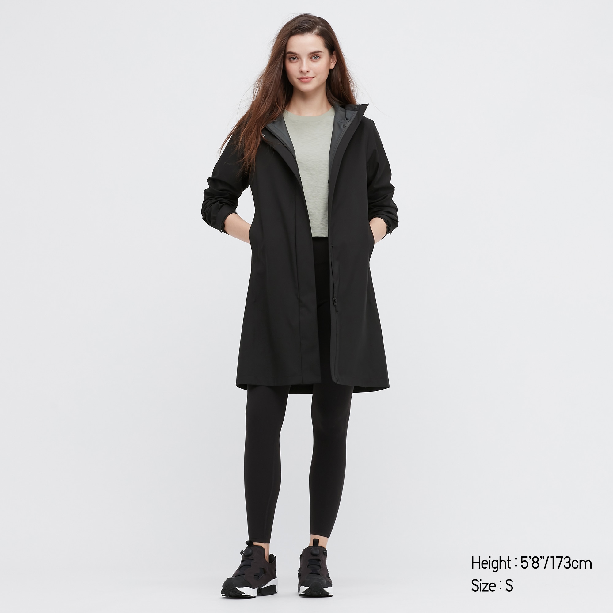 

Плащ женский UNIQLO 445005COL09 черный 2XS (доставка из-за рубежа), 445005COL09