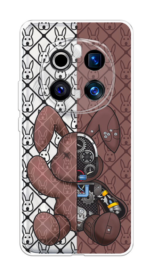 

Чехол на Honor Magic 7 Pro "Киборг-заяц шоколадный", Коричневый;черный;прозрачный, 6125650-1