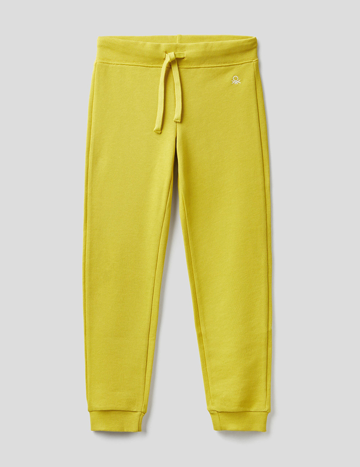 

Брюки для девочек Benetton цв. желтый р.140, 21A_3J68I0017
