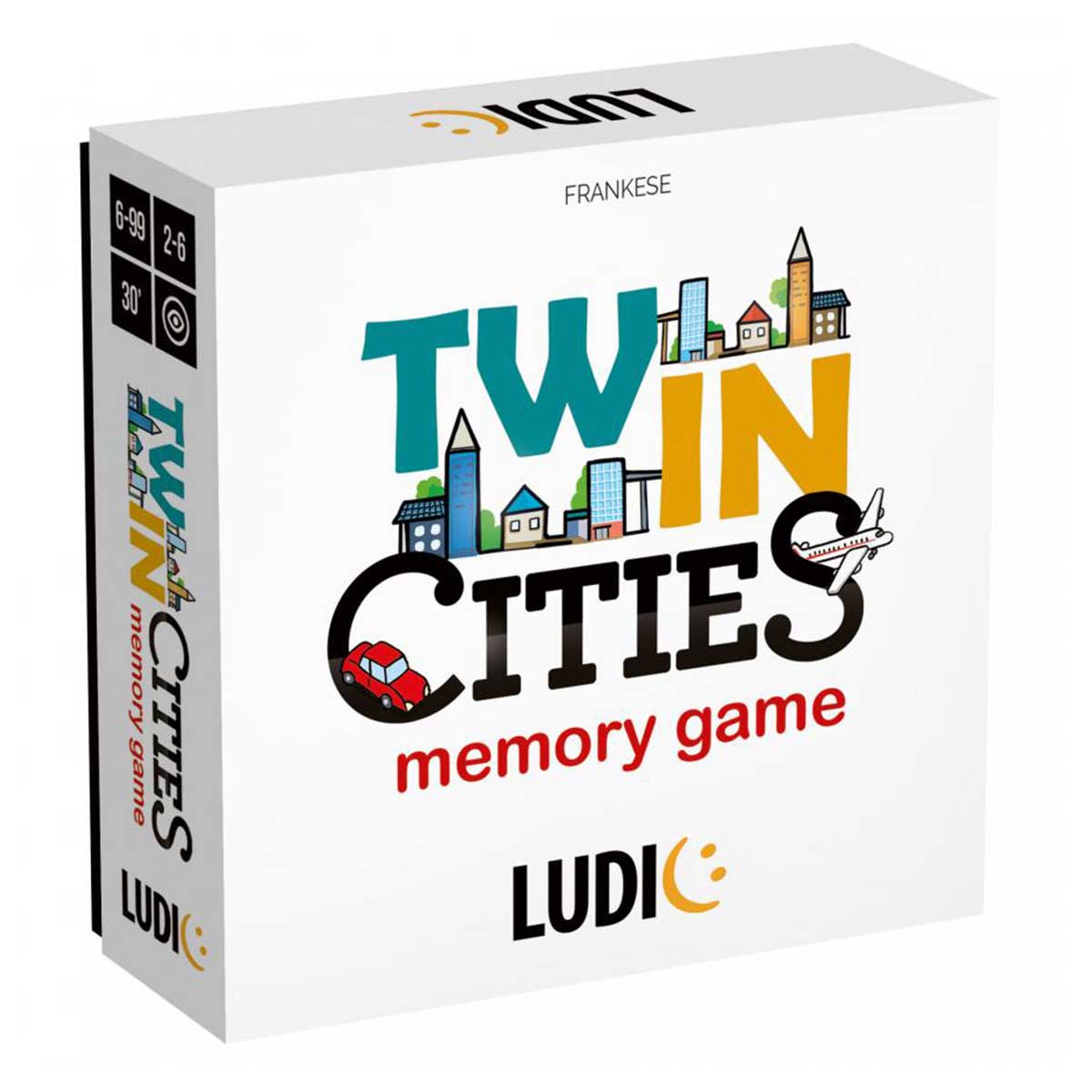 Карточная настольная игра LUDIC Города-Близнецы, MU27545 близнецы фаренгейт