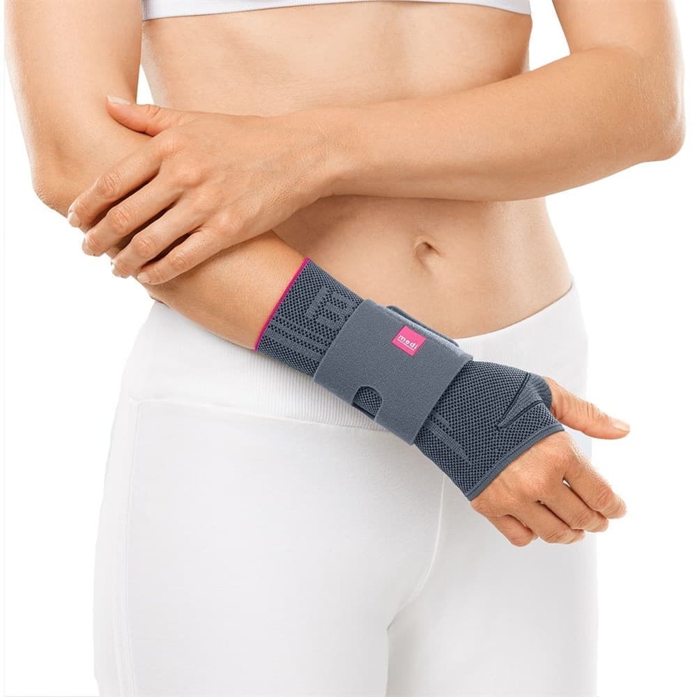 

Medi MANUMED ACTIVE Бандаж лучезапястный левый Серый 2, Manumed Active