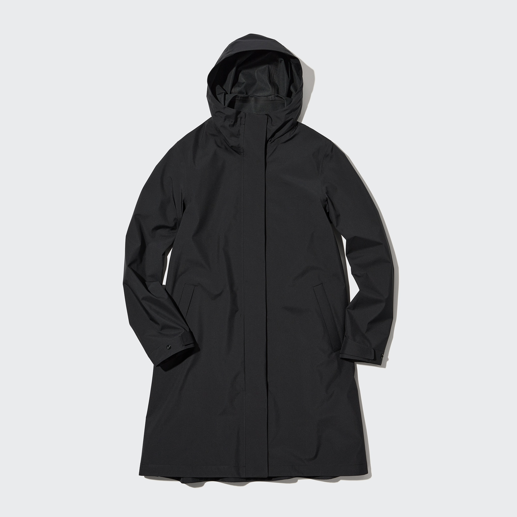 

Плащ женский UNIQLO 450523COL09 черный 2XS (доставка из-за рубежа), 450523COL09