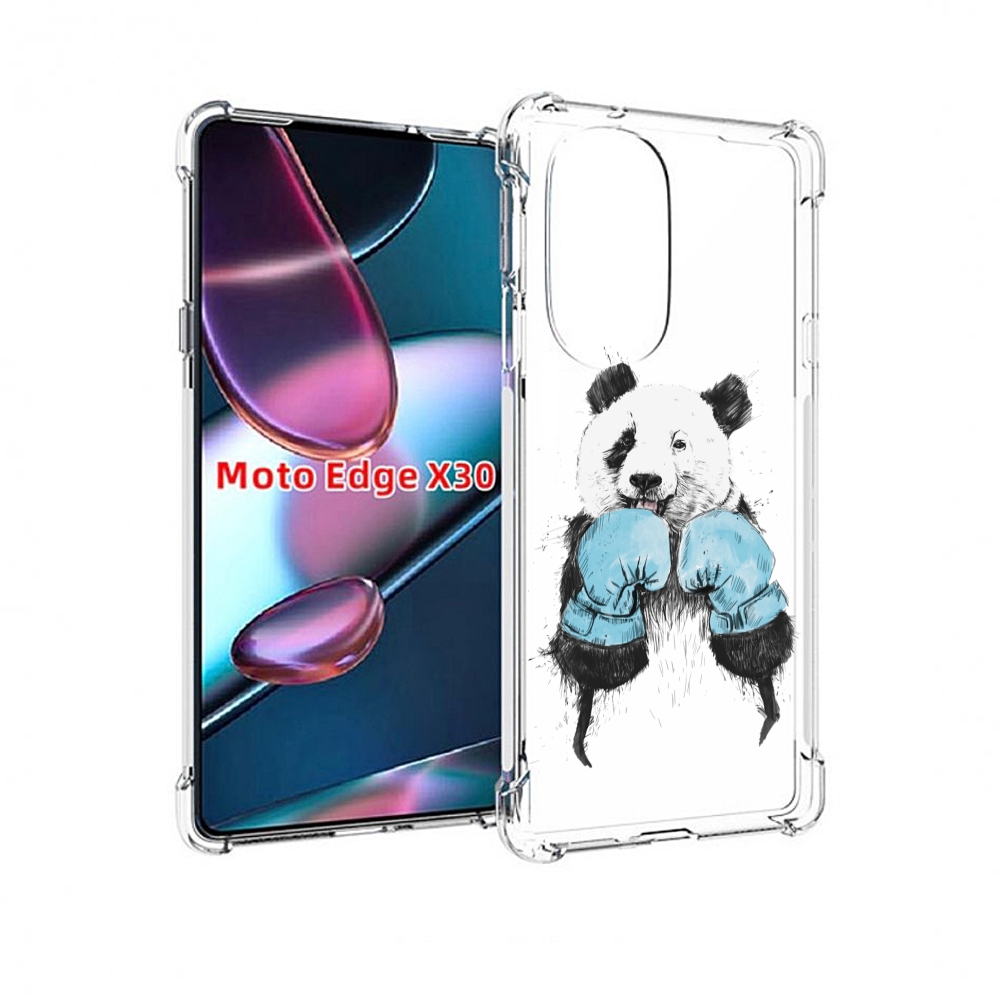 

Чехол MyPads панда боксер для Motorola Moto Edge X30, Прозрачный, Tocco